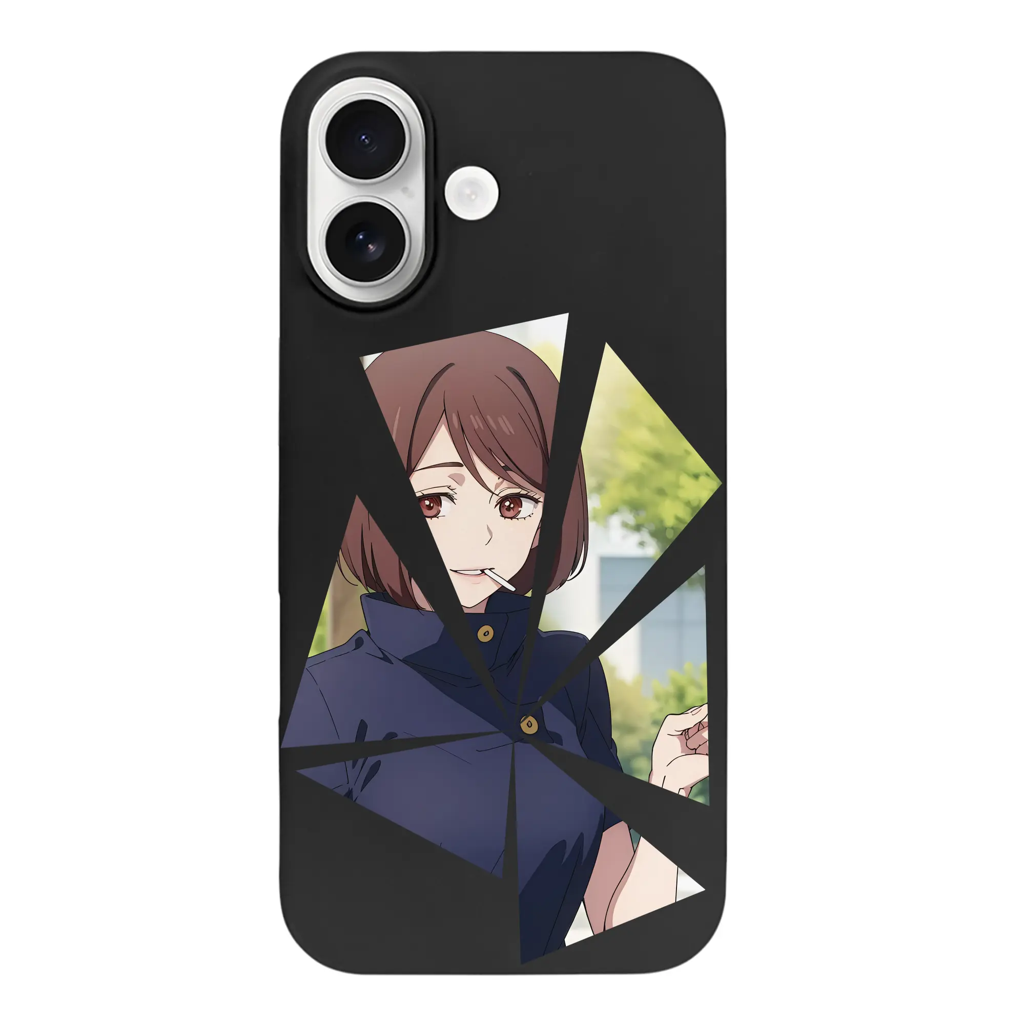 呪術廻戦 グッズ,家入 硝子 - iPhone 17 シリーズ シリコンケース 薄型 耐衝撃 指紋防止 ソフトタッチカバー 精密フィット 傷防止 保護ケース iPhone 17/17 Air/17 Pro/17 Pro Max 対応